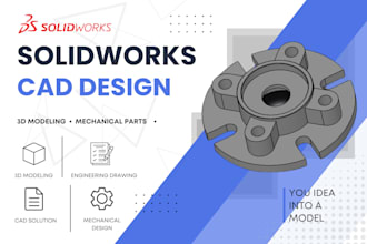 create 3d cad models in solidworks