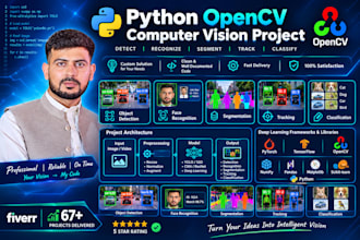 develop a python opencv computer vision project