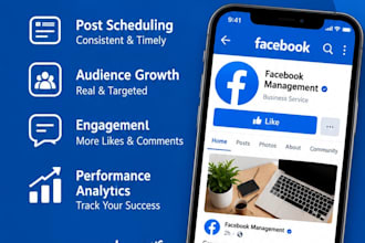 manage your instagram and facebook with post and engaging caption