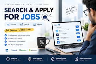 search and apply for remote and onsite jobs on your behalf