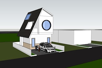 do cad to 3d sketchup model