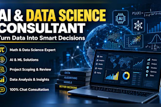 provide expert data science consultation for your ai and ml projects