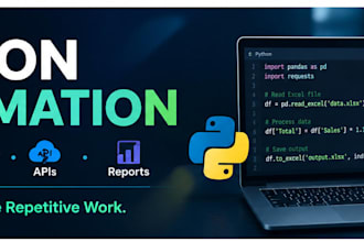 automate excel CSV and repetitive tasks using python