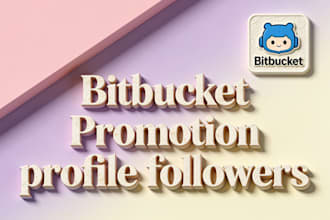 promote your bitbucket profile and attract potential followers