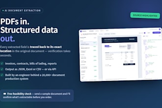 build an ai document data extraction system