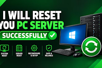 reset your pc server successfully