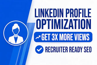 optimize your linkedin profile and write seo about section for job