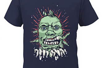 design a custom funny meme t shirt design