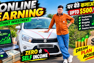 design viral gaming and finance youtube thumbnails