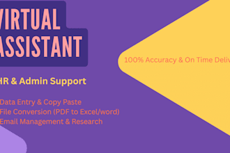 be your virtual assistant for HR and admin tasks