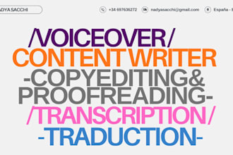 copyediting and quality control