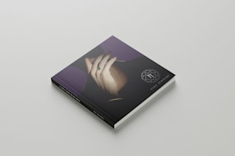 design a unique book cover that sells no ai