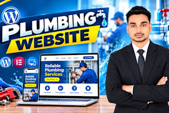 build a lead focused wordpress website for plumbers