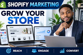 grow shopify store with targeted marketing and store promotion