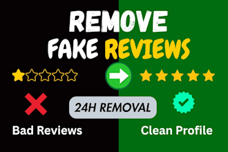 remove fake bad negative harmful google maps business reviews in 24 hours
