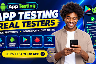 do 12 or 20 app testers for android app testing and google play closed testing