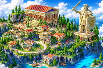 be your minecraft builder for custom maps, cities, castles and server spawns