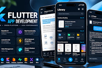 build a flutter mobile app