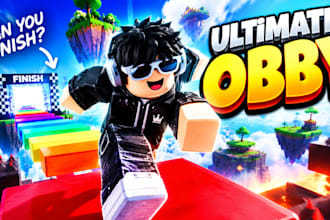 develop roblox game systems and maps with luau scripting in roblox studio dev