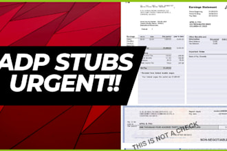 do stubs, taxes calculation, convert your data to pdf file