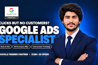 be your google ads specialist for lead generation