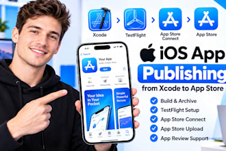 publish ios app apple app store testflight upload app store connect xcode base44