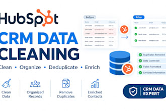 clean organize and enrich your hubspot CRM data