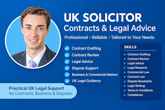 draft, review and improve your UK legal contract