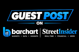 publish your article on barchart,com and streetinsider,