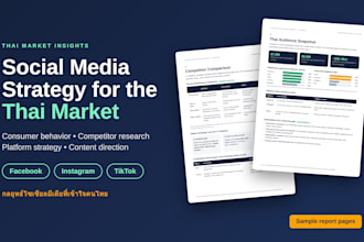 audit your product and marketing strategy for the thai market