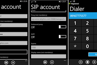 sip softphone app linphone clone voip app sip calling app business phone app