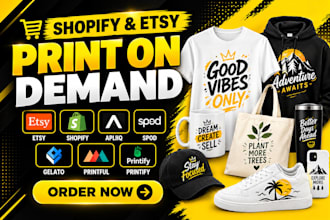 setup shopify pod store using printify printful apliiq gelato spod apliiq gooten