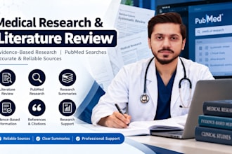 do medical research and literature review