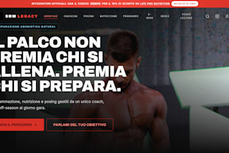 create a modern high converting landing page using tailwind CSS