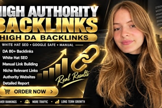 create high da SEO backlinks to support GEO strategy