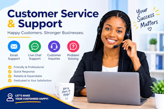 provide professional customer service and virtual assistance