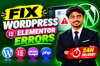 fix wordpress bugs, issues, and elementor errors