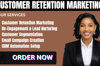 setup customer retention marketing CRM automation email campaign sales growth
