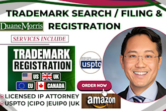 help with trademark registration and search patent to protect your brand names