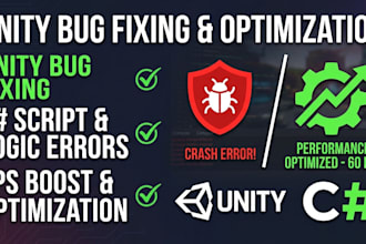fix unity bugs, c sharp errors, and optimize game