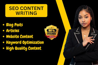 seo blog writing and article writing high quality content