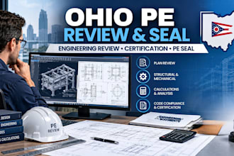 do ohio review, stamp and seal, engineering review and certification