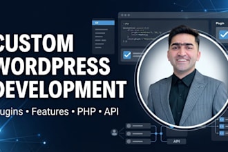 develop custom wordpress functionality or plugins