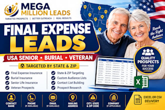 provide targeted final expense insurance and burial insurance leads