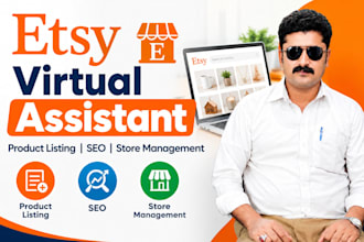 do etsy product listing and store management