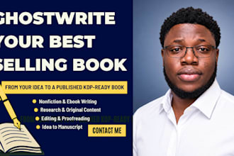 ghostwrite your ebook as a skilled non fiction ebook ghostwriter