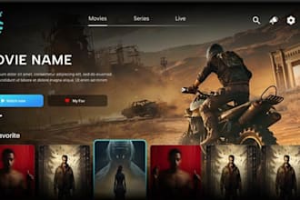 build samsung tizen iptv smarters app with full web admin panel portal fast