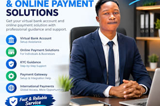 help you with virtual banking and online payment setup
