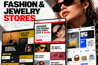 build a fashion and jewelry dropshipping store
