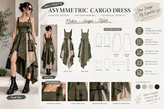 create professional clothing patterns and sewing patterns
